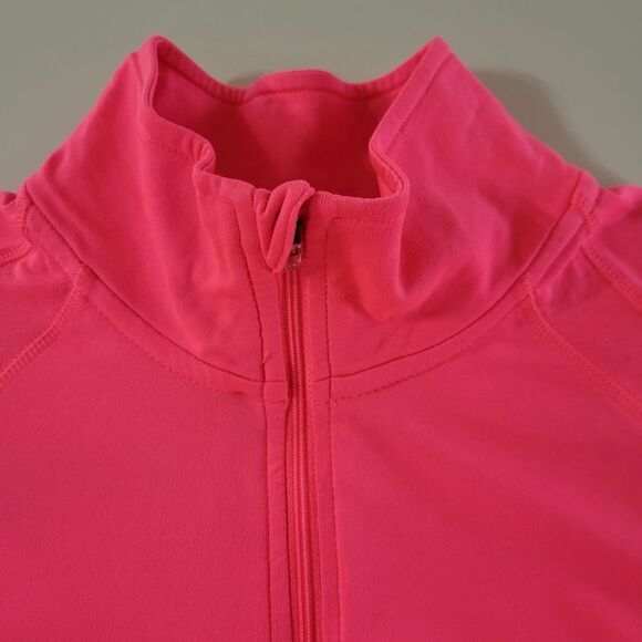 Champion Women's C9™ Quarter Zip Neon Orange Pullover Jacket - Picture 7 of 14